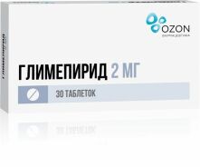 Глимепирид таб. 2мг №30