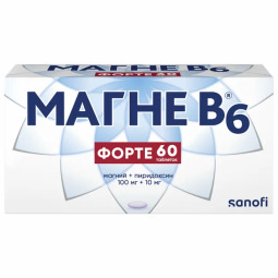 Магне B6 форте таб. п.п.о. №60