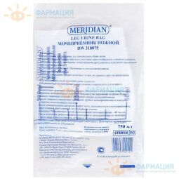 Мочеприемник ножной Меридиан DW310075 750мл *