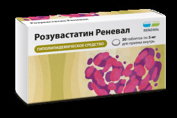 Розувастатин Реневал таб. п.п.о. 5мг №30
