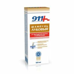 911 бальзам луковый от выпадения волос и облысения 150мл