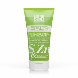 Либридерм серацин гель очищающий д/умывания д/жирной кожи и кожи с акне 150мл