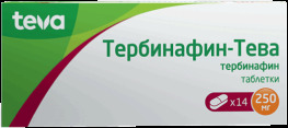 Тербинафин-Тева таб. 250мг №14