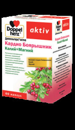 Доппельгерц актив кардио боярышник калий+магний капс. №60