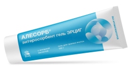 Алесорб энтеросорбент гель эрциг  д/приема внутрь 180г