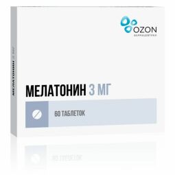 Мелатонин таб. п.п.о. 3мг №.30