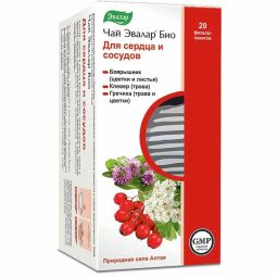 Чай Эвалар био д/сердца и сосудов 1,5г №20