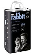 Трусики-подгузники Фанси Раббит  for home 6-11кг M №44