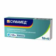 Сумамед таб. п.п.о. 125 мг №6