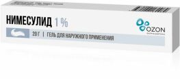 Нимесулид гель д/наружн. прим. 1% 20.г