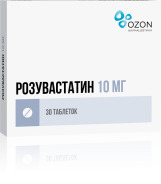 Розувастатин таб. п.п.о. 10мг №30