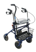 Ходунки rollator Х-4С на колесиках д/взрослых складные на 4-х колесах с тормозом
