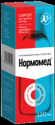 Нормомед сироп 50мг/мл 120мл №1