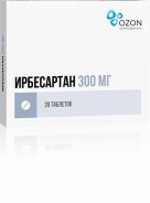 Ирбесартан таб. п.п.о. 300мг №28