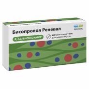 Бисопролол Реневал таб. п.п.о. 10мг №60