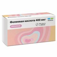 Фолиевая кислота пренаталь таб. 400мкг №90