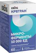Крегран микроферменты 10000ЕД капс. №60
