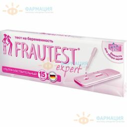 Тест на беременность Фраутест Эксперт в кассете с пипеткой №1