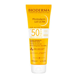 Биодерма фотодерм солнцезащитное молочко ультра spf50+ 200мл