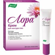 Лора крем д/кожи вокруг глаз с пептидами 15г