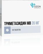 Триметазидин МВ таб. пролонг.п.п.о 35мг №60