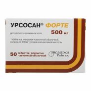 Урсосан Форте таб. п.п.о. 500мг №50