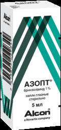 Азопт капли гл. 10мг/мл 5мл №1