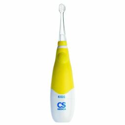 Зубная щетка электрическая звуковая CS medica CS-561 кидс (жёлтая)