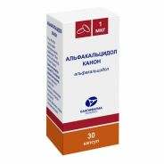 Альфакальцидол Канон капс. 1мкг №30