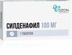 Силденафил таб. п.п.о. 100мг №1