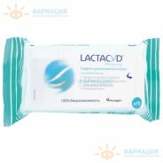 Лактацид Фарма Салфетки влажные д/интим гигиены с тимьяном №15