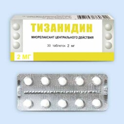 Тизанидин таб. 2мг №30