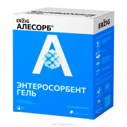 Алесорб энтеросорбент гель Эрциг внутрь б/аромат. пакет-саше 10г N20